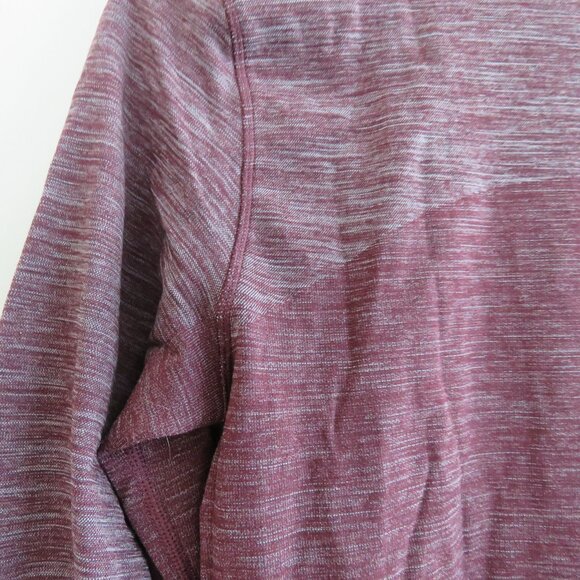 LULULEMON Woolly Wonder Turtleneck Top in Dark Adobe / White Wool - Size US 6 - Picture 12 of 14